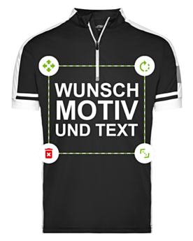 Schwarz / Weiß - Front