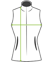 Nachhaltige Damen Softshellweste aus recyceltem Polyester